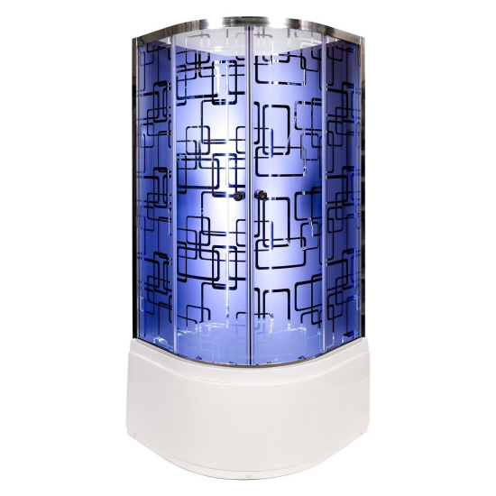 Душевая кабина DTO BM4590 N с LED-подсветкой