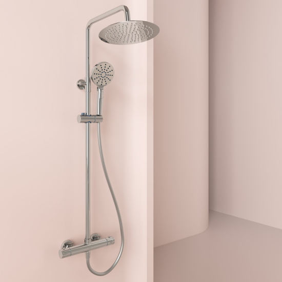 Душевая стойка Sancos Kanedo SC7200CH термостат, хром