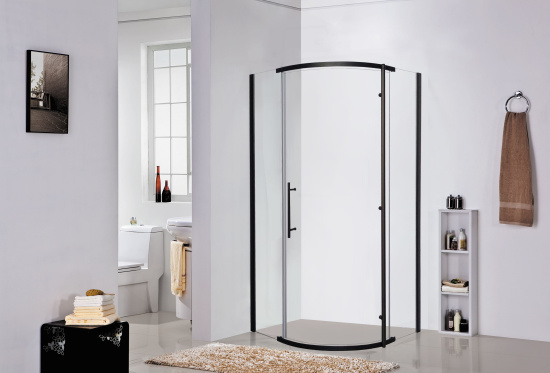 Душевой уголок Bravat Blackline BS090.1110A 90х90х195