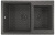 Мойка кухонная Mixline ML-GM30 (309) темно-серая Мойка кухонная Mixline ML-GM30 (309) темно-серая