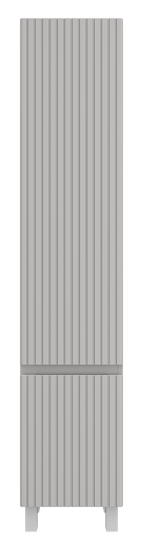 Пенал Brevita Виктори 35 L, серый шелк