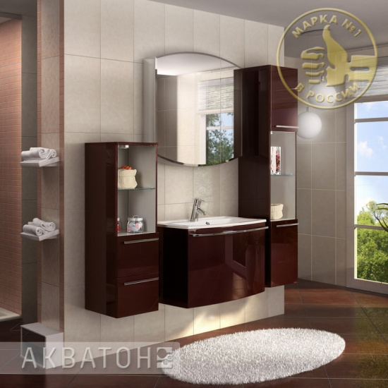 Зеркало-шкаф Aquaton Севилья 80