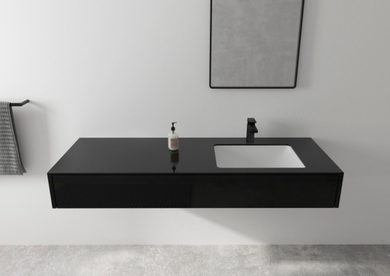 Смеситель для раковины Hansgrohe Vernis Shape 71569670 черный