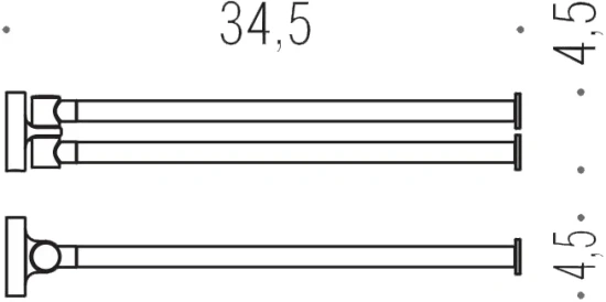Набор Colombo Design Plus Дозатор Plus W4981.NM + Стакан Plus W4902.NM + Полотенцедержатель Plus W4913.NM