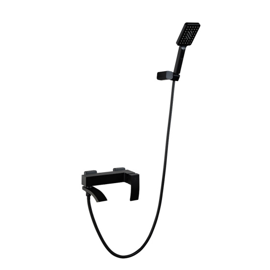 Смеситель для ванны Filarete Waterfall FL2110BL, черный