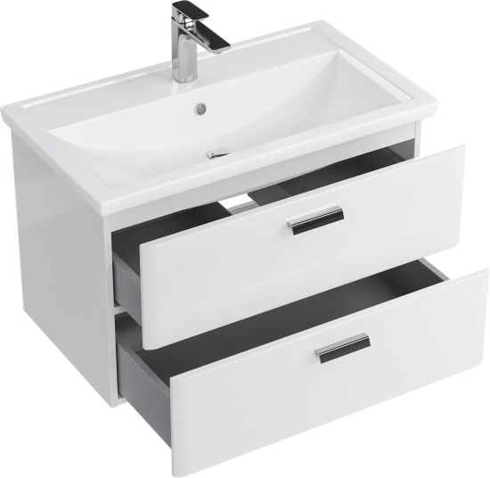 Тумба с раковиной SanStar Gretta 80 подвесная