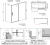 Шторка на ванну Radaway Idea Black PN DWJ+S 180 R x 70 L