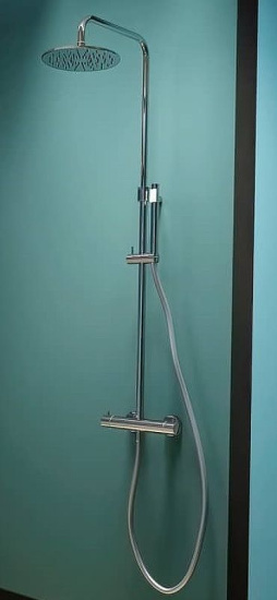 Душевая стойка Paffoni Mini Birillo ZCOL638KLIQCR термостат, хром