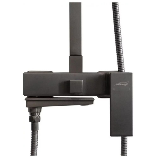 Душевая стойка Hansberge H5070BG, графит