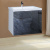 Тумба с раковиной Marka One Liriya 75П black stone Тумба с раковиной Marka One Liriya 75П black stone