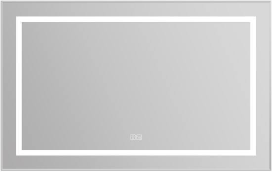 Зеркало BelBagno Kraft SPC-KRAFT-1085-685-TCH-WARM с подсветкой и подогревом