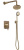 Душевой комплект Bronze de Luxe 10138R