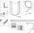 Душевой уголок Radaway Almatea PDJ 90x90 R