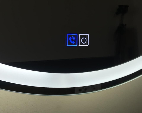 Зеркало BelBagno SPC-RNG-800-LED-TCH-PHONE с bluetooth, микрофоном и динамиками