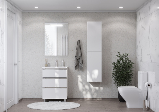 Мебель для ванной Roca The Gap 60 3 ящика, белый глянец