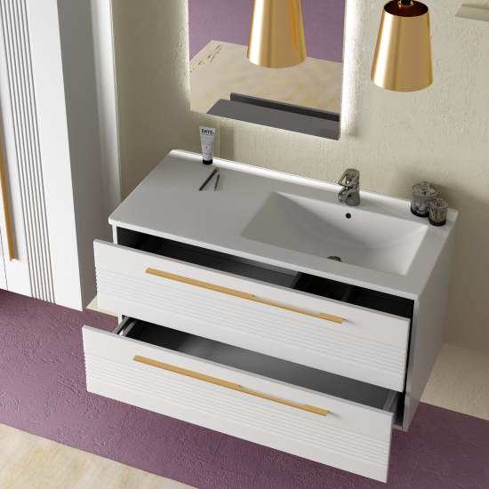 Тумба с раковиной SanVit Соната-2 90 R