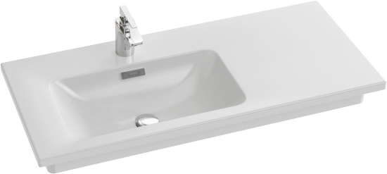 Мебель для ванной Jacob Delafon Madeleine 100 L белый блестящий