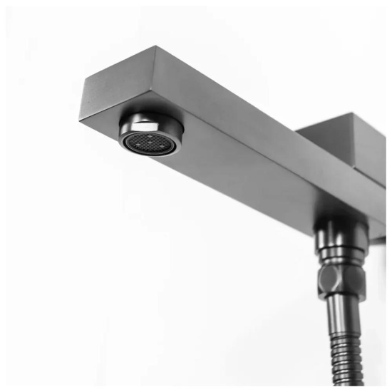 Душевая система Hansberge H6075BG, графит