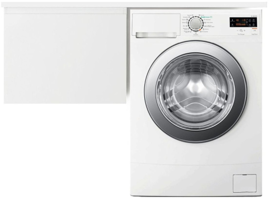 Тумба с раковиной Эстет Dallas Luxe 100 подвесная, 1 ящик, под стиральную машину