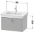 Мебель для ванной Duravit White Tulip 75 с ручкой, шелковисто-матовый