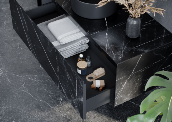Мебель для ванной Sancos Stone 120 Nero Marquina