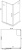 Душевой уголок Bravat Line BS090.2116A 90х90х200 Душевой уголок Bravat Line BS090.2116A 90х90х200