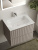 Тумба с раковиной Sancos Snob R 60 Doha Soft SNR60SM, подвесная