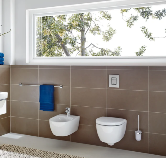 Инсталляция Grohe Rapid SL 38772001 с кнопкой + унитаз подвесной CeramaLux TR2196ZK