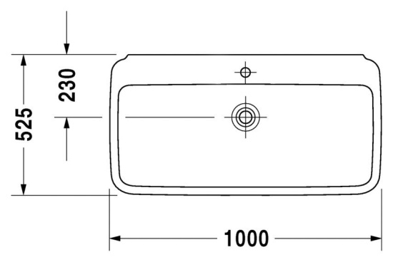 Мебельная раковина Duravit Puravida 0371100000