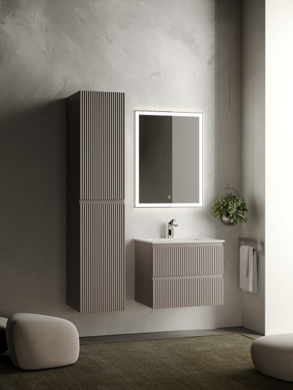 Тумба с раковиной Sancos Snob R 60 Doha Soft SNR60SM, подвесная