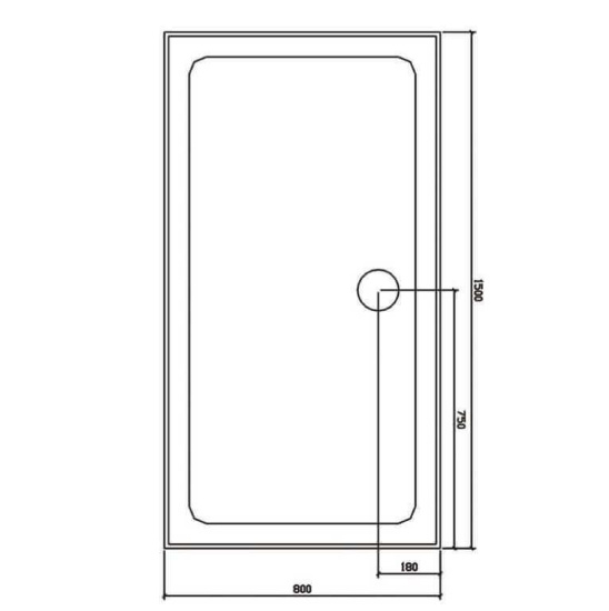 Душевая кабина Wasserfalle W-9908 А White