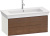Тумба с раковиной Duravit White Tulip 105 2 ящика, американский орех, белый шелковисто-матовый Тумба с раковиной Duravit White Tulip 105 2 ящика, американский орех, белый шелковисто-матовый