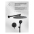 Душевая система Filarete Roun FL1028BL, черный Душевая система Filarete Roun FL1028BL, черный