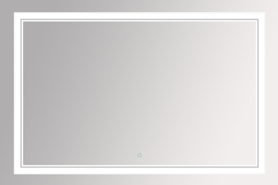 Зеркало Misty Неон 2 LED 120х80, сенсор на зеркале