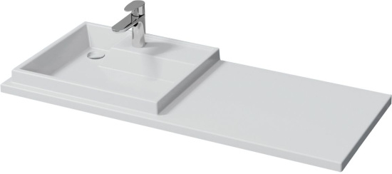 Мебель для ванной СанТа Лондон 60 L под стиральную машину, 2 ящика