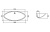 Раковина Disegno Ceramica Luna LU10640001