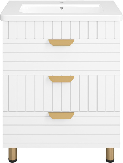 Мебель для ванной Brevita Gloster 70 белая