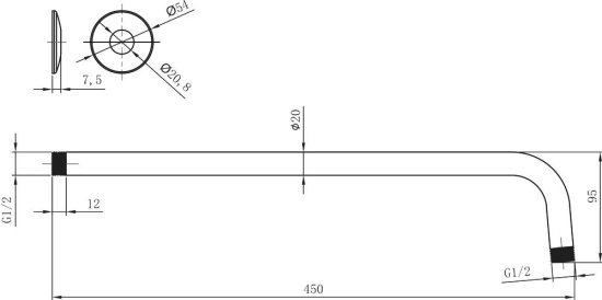 Душевая система Lemark LM4528C + LM8073C + LM8036C +LM8030C + LM8085C