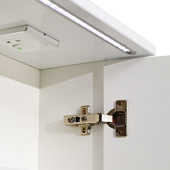 Мебель для ванной Runo Орион 45 R под стиральную машину, раковина лайт