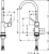 Смеситель для раковины Hansgrohe Talis 32080000