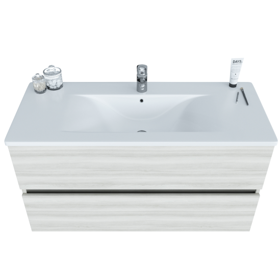 Тумба с раковиной Sanvit Кубэ-2 100 дуб