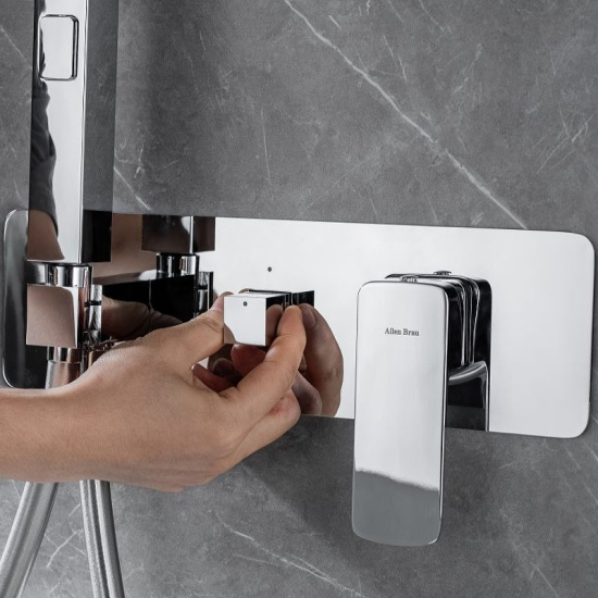 Смеситель для ванны Allen Brau Infinity 5.21007-00 с внутренней частью