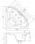 Акриловая ванна Besco Ewa 134 Акриловая ванна Besco Ewa 134