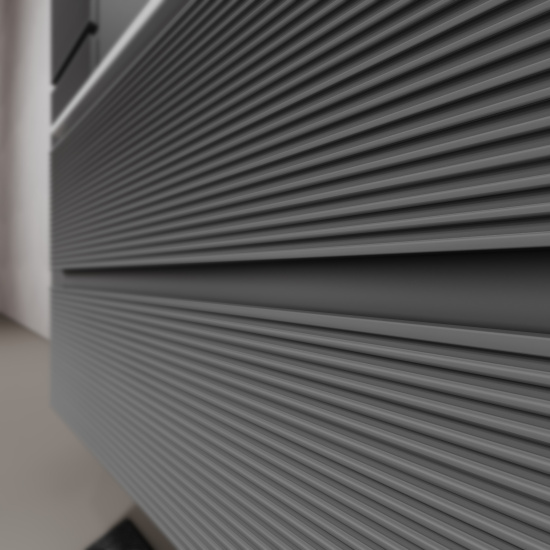 Тумба с раковиной Sancos Folk 100 L grey soft