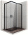 Душевой уголок Ambassador Queen 11011205RBlack 120x80 см