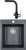 Комплект Мойка кухонная Paulmark Leer PM104249-BLM черный металлик + Смеситель Paulmark Essen Es213011-418 для кухонной мойки, черный металлик Комплект Мойка кухонная Paulmark Leer PM104249-BLM черный металлик + Смеситель Paulmark Essen Es213011-418 для кухонной мойки, черный металлик