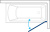 Шторка на ванну Koller Pool Waterfall Line QP93 R Chrome Grape