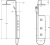 Душевая панель Jacob Delafon Watertile E3872-185