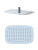Верхний душ Wonzon & Woghand WW-88DP03-CR