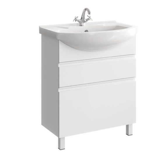 Тумба с раковиной Aqwella Rodos 65 напольная